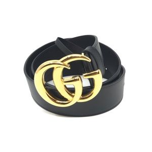 Gucci Marmont GG Black Gold Belt 95/38 *Authentic* this is the wide one